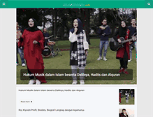 Tablet Screenshot of islamcendekia.com